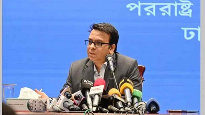 বিদেশ মন্ত্রকের মুখপাত্র মোহাম্মদ রফিকুল আলম