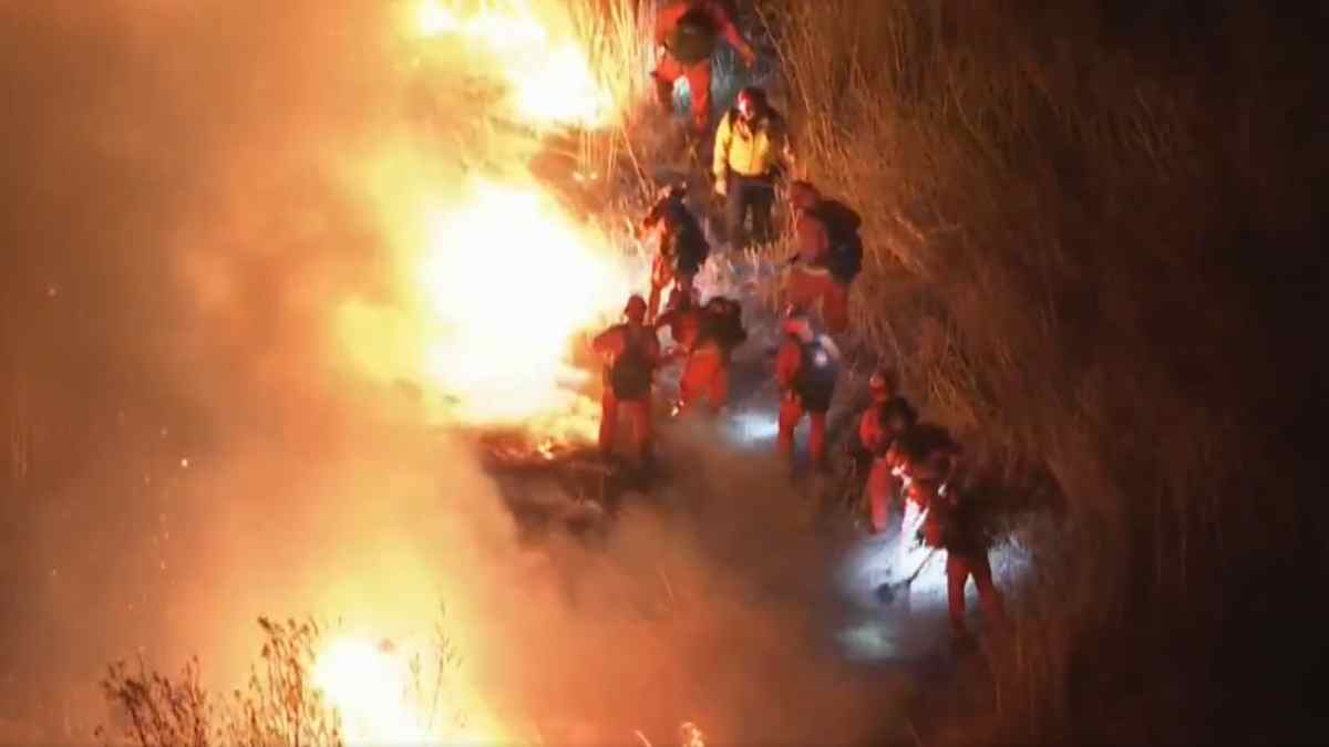 los angels wild fire