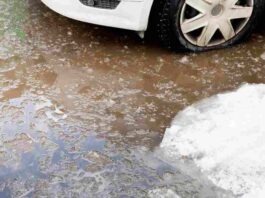 bad road condition