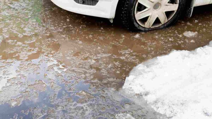 bad road condition