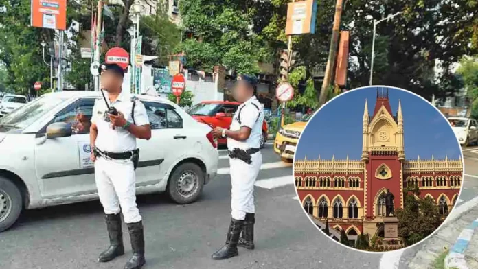HC on Traffic police