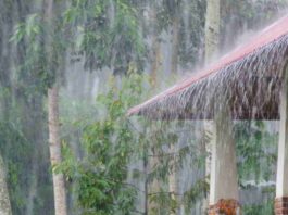 heavy rainfall