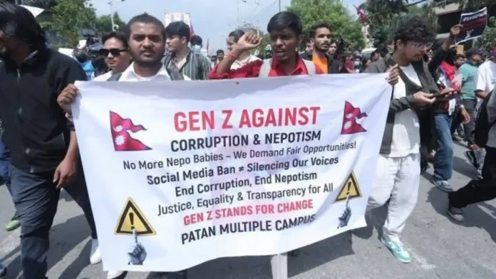 Nepal protest