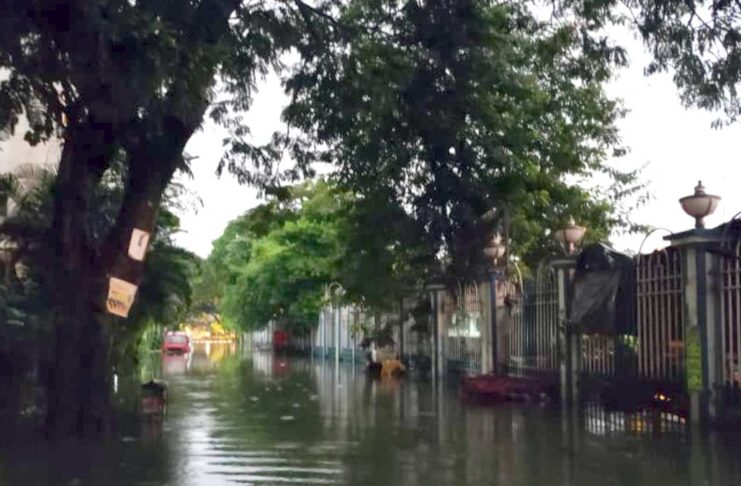 water logging in kolkata