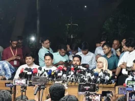 NCP press conference